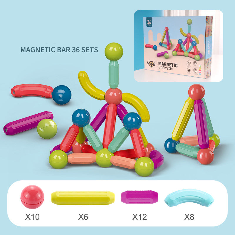 Enhance Creativity and Learning for your kids with Magnetic Building Blocks - Mahmoud Mart