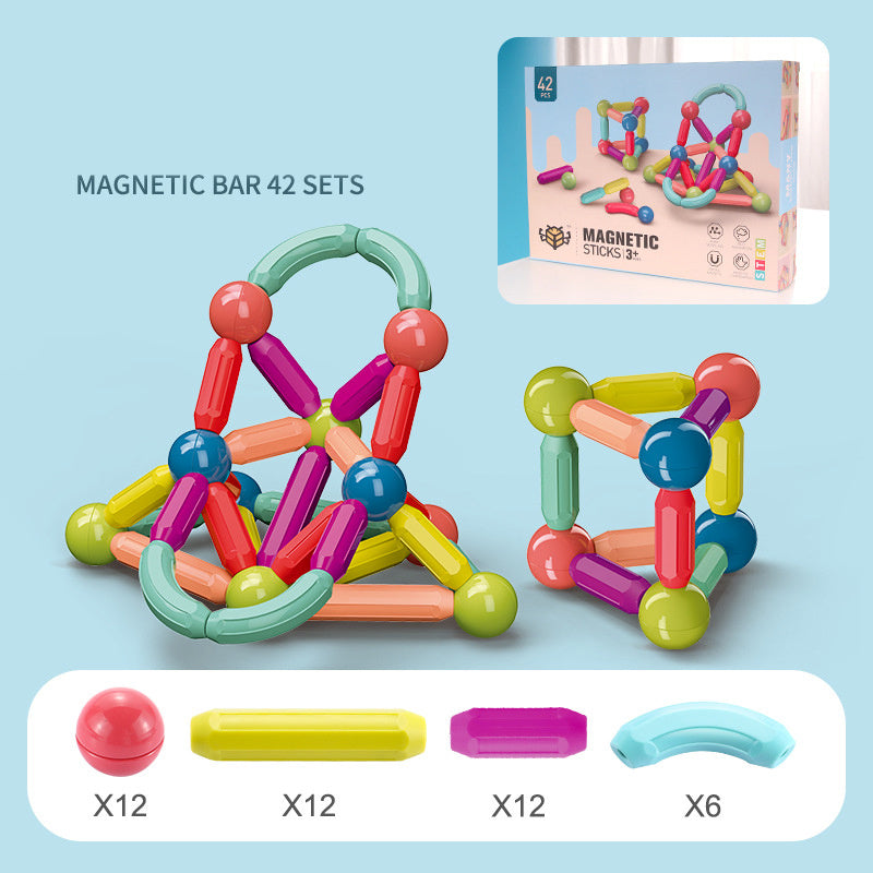 Enhance Creativity and Learning for your kids with Magnetic Building Blocks - Mahmoud Mart