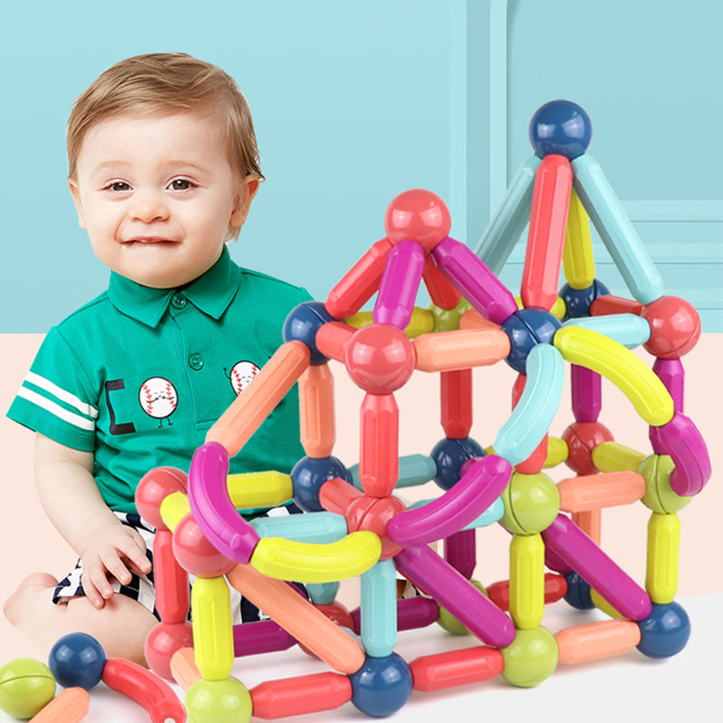 Enhance Creativity and Learning for your kids with Magnetic Building Blocks - Mahmoud Mart