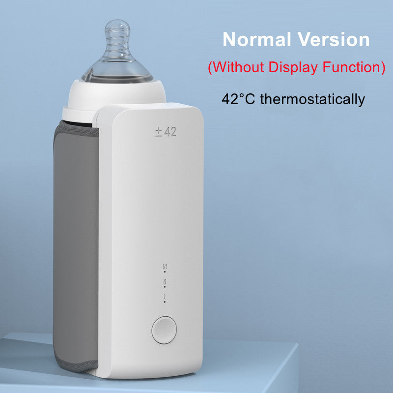 Portable USB Rechargeable Baby Bottle Warmer – Constant Temperature Heating Sleeve