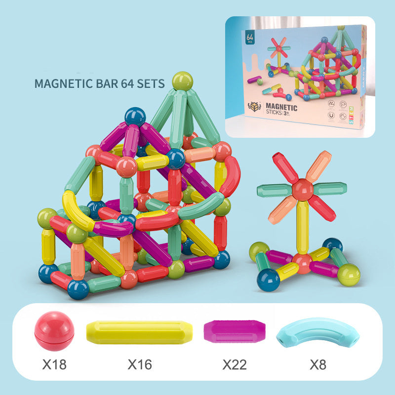 Enhance Creativity and Learning for your kids with Magnetic Building Blocks - Mahmoud Mart